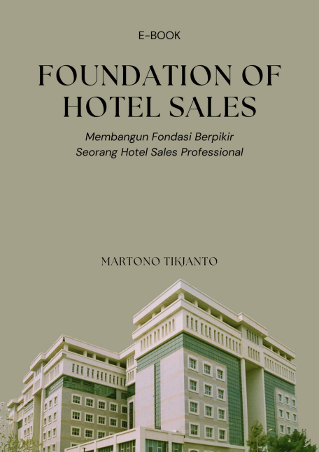 Foundation of Hotel Sales e-book by Martono Tikjanto